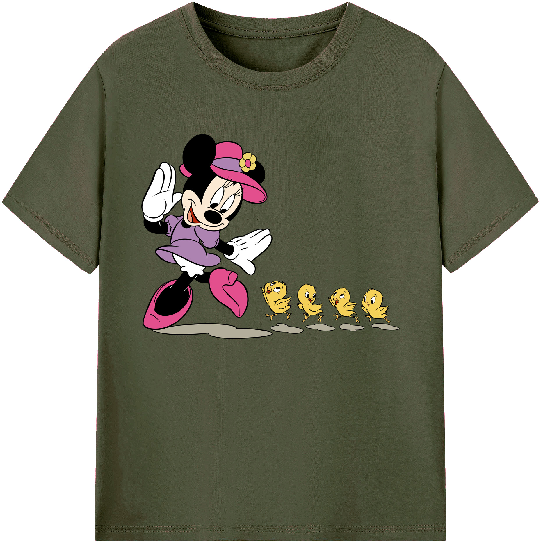 ミッキーマウス Mickey Mouse 綿100％ メンズ半袖Tシャツ｜肌触りやわらか＆通気性